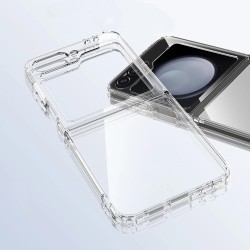 Tech-Protect FlexAir Hybrid Case for Samsung Galaxy Z Flip 6 / 7 FE - Transparent