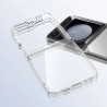 Tech-Protect FlexAir Hybrid Case for Samsung Galaxy Z Flip 6 / 7 FE - Transparent