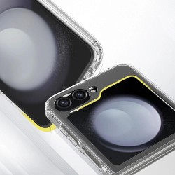 Tech-Protect FlexAir Hybrid Case for Samsung Galaxy Z Flip 6 / 7 FE - Transparent