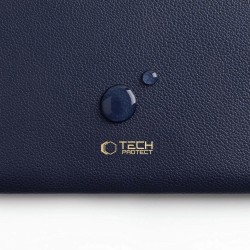 Tech-Protect Fleece Laptop Bag 13-14" - Blue