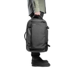 Tech-Protect Defender S40 Backpack for Ryanair & Wizzar, 20L Laptop - Black