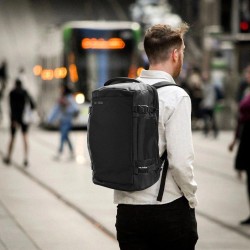 Tech-Protect Defender S40 Backpack for Ryanair & Wizzar, 20L Laptop - Black