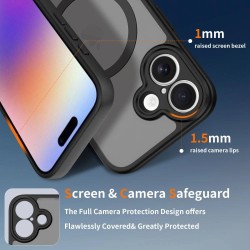 Tech-Protect BasicMag MagSafe Case for iPhone 17 - Matte Black