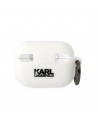 Karl Lagerfeld KLAP2RUNCHH AirPods Pro 2 cover white/white Silicone Choupette Head 3D
