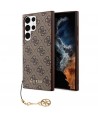 Guess GUHCS23LGF4GGR S23 Ultra S918 grey/grey hardcase 4G Charms Collection
