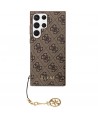Guess GUHCS23LGF4GGR S23 Ultra S918 grey/grey hardcase 4G Charms Collection
