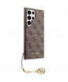 Guess GUHCS23LGF4GGR S23 Ultra S918 grey/grey hardcase 4G Charms Collection