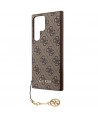 Guess GUHCS23LGF4GGR S23 Ultra S918 grey/grey hardcase 4G Charms Collection