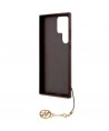 Guess GUHCS23LGF4GGR S23 Ultra S918 grey/grey hardcase 4G Charms Collection
