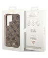Guess GUHCS23LGF4GGR S23 Ultra S918 grey/grey hardcase 4G Charms Collection