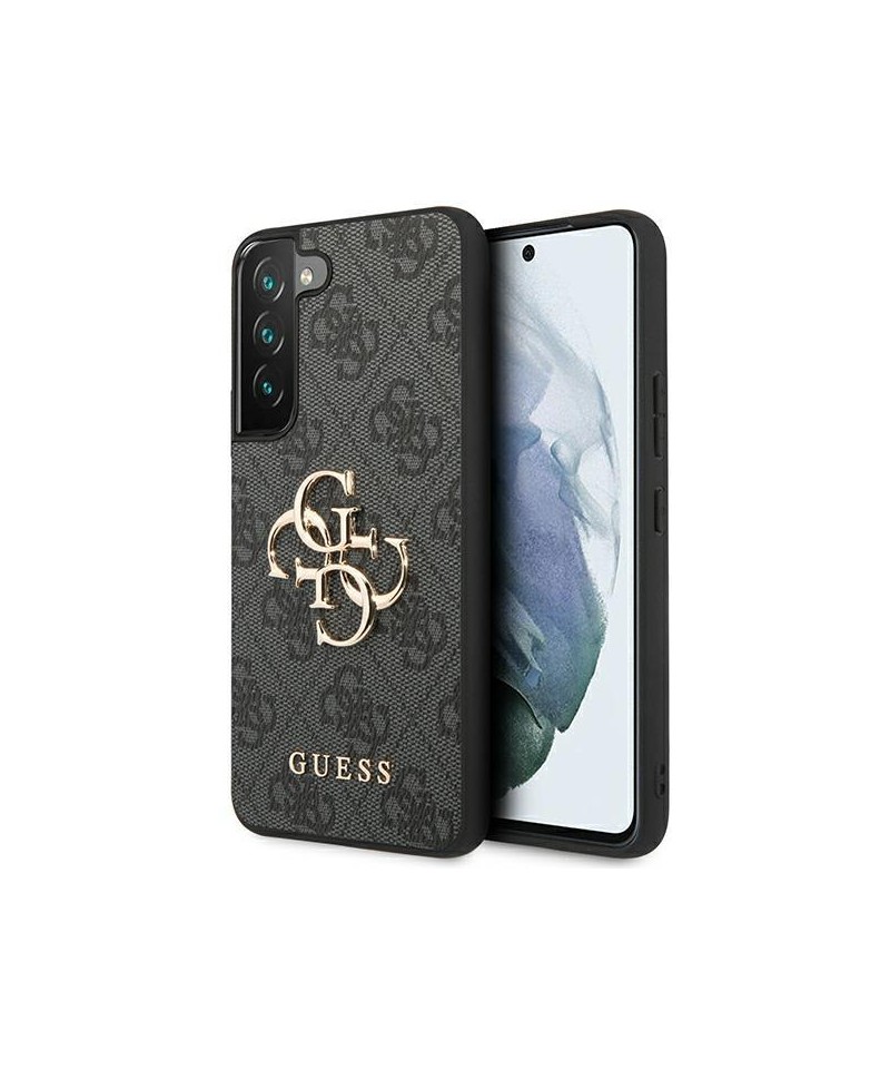 Guess GUHCS23S4GMGGR S23 S911 grey/grey hardcase 4G Big Metal Logo