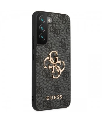 Guess GUHCS23S4GMGGR S23 S911 grey/grey hardcase 4G Big Metal Logo