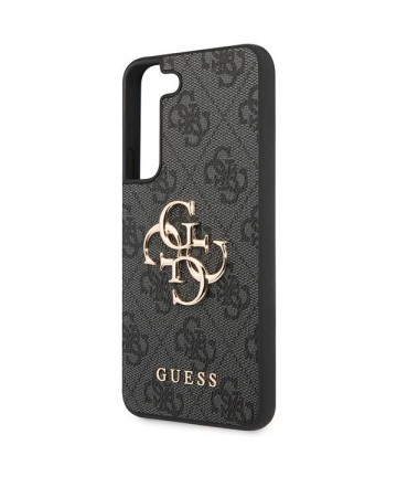 Guess GUHCS23S4GMGGR S23 S911 grey/grey hardcase 4G Big Metal Logo