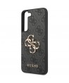 Guess GUHCS23S4GMGGR S23 S911 grey/grey hardcase 4G Big Metal Logo