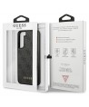 Guess GUHCS23SG4GFGR S23 S911 grey/grey hardcase 4G Metal Gold Logo