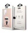 Karl Lagerfeld KLHCS23LSNIKBCP Sam S23 S918 Ultra hardcase pink/pink Silicone Ikonik
