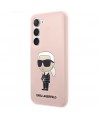 Karl Lagerfeld KLHCS23MSNIKBCP S23+ S916 hardcase pink/pink Silicone Ikonik