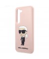 Karl Lagerfeld KLHCS23MSNIKBCP S23+ S916 hardcase pink/pink Silicone Ikonik