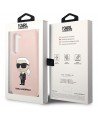 Karl Lagerfeld KLHCS23MSNIKBCP S23+ S916 hardcase pink/pink Silicone Ikonik
