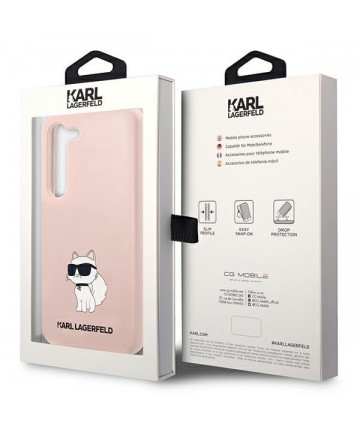 Karl Lagerfeld KLHCS23SSNCHBCP S23 S911 hardcase pink/pink Silicone Choupette