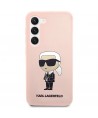 Karl Lagerfeld KLHCS23SSNIKBCP S23 S911 hardcase pink/pink Silicone Ikonik