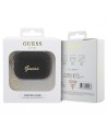 Guess GUAP2GLGSHK AirPods Pro 2 cover black/black Glitter Flake 4G Charm
