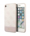 Guess GUHCI8G4GLPI iPhone 7/8/SE 2020/ 2022 pink/pink hard case 4G Stripe Collection