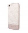 Guess GUHCI8G4GLPI iPhone 7/8/SE 2020/ 2022 pink/pink hard case 4G Stripe Collection