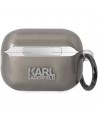 Karl Lagerfeld KKLAP2HNIKTCK Airpods Pro 2 cover black/black Ikonik Karl Lagerfeld