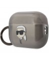 Karl Lagerfeld KKLAP2HNIKTCK Airpods Pro 2 cover black/black Ikonik Karl Lagerfeld