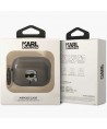 Karl Lagerfeld KKLAP2HNIKTCK Airpods Pro 2 cover black/black Ikonik Karl Lagerfeld