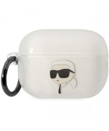 Karl Lagerfeld KLAP2HNIKTCT Airpods Pro 2 cover transparent Ikonik Karl Lagerfeld