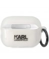 Karl Lagerfeld KLAP2HNIKTCT Airpods Pro 2 cover transparent Ikonik Karl Lagerfeld