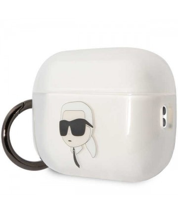 Karl Lagerfeld KLAP2HNIKTCT Airpods Pro 2 cover transparent Ikonik Karl Lagerfeld
