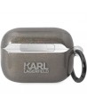 Karl Lagerfeld KLAP2HNKCTGK Airpods Pro 2 cover black/black Gliter Karl&Choupette