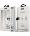Karl Lagerfeld KLHCI8LNKHCH iPhone 7/8/ SE 2020/2022 silver/silver hardcase Glitter Karl Head
