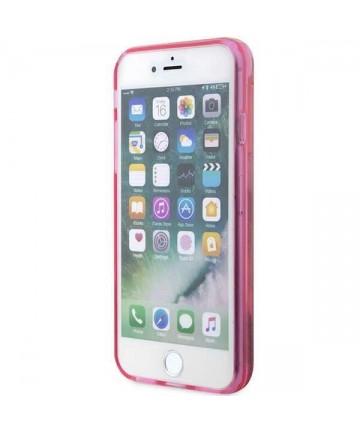 Karl Lagerfeld KLHCI8LNKHCP iPhone 7/8/ SE 2020/2022 pink/pink hardcase Glitter Karl Head