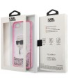 Karl Lagerfeld KLHCI8LNKHCP iPhone 7/8/ SE 2020/2022 pink/pink hardcase Glitter Karl Head