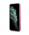 Karl Lagerfeld KLHCP12MLNCHCP iPhone 12/ 12 Pro 6.1" pink/pink hardcase Glitter Choupette Head