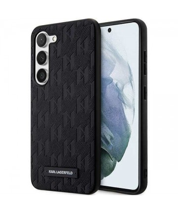 Karl Lagerfeld KLHCS23MSAKLHPK S23+ S916 hardcase black/black Saffiano Mono Metal Logo