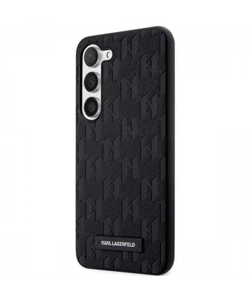 Karl Lagerfeld KLHCS23MSAKLHPK S23+ S916 hardcase black/black Saffiano Mono Metal Logo