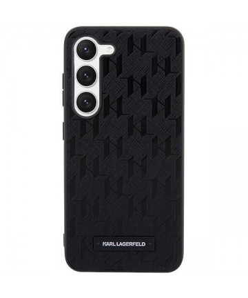 Karl Lagerfeld KLHCS23MSAKLHPK S23+ S916 hardcase black/black Saffiano Mono Metal Logo