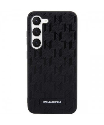 Karl Lagerfeld KLHCS23SSAKLHPK S23 S911 hardcase black/black Saffiano Mono Metal Logo