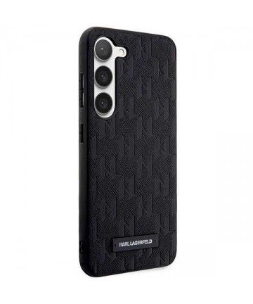 Karl Lagerfeld KLHCS23SSAKLHPK S23 S911 hardcase black/black Saffiano Mono Metal Logo