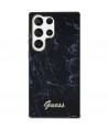 Guess GUHCS23LPCUMAK S23 Ultra S918 black/black hardcase Marble