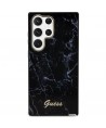 Guess GUHCS23LPCUMAK S23 Ultra S918 black/black hardcase Marble