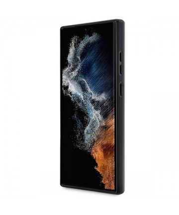 Guess GUHCS23LPCUMAK S23 Ultra S918 black/black hardcase Marble