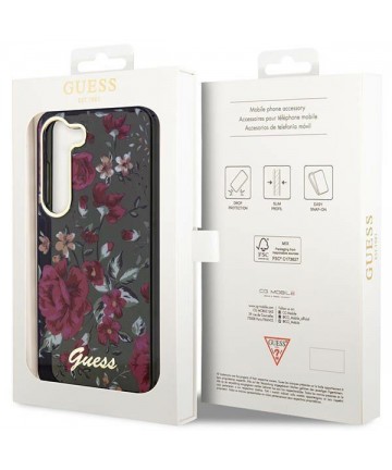 Guess GUHCS23MHCFWSA S23+ S916 green/kaki hardcase Flower Collection