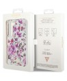 Guess GUHCS23MHCFWST S23+ S916 white/white hardcase Flower Collection