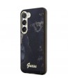 Guess GUHCS23MHTMRSK S23+ S916 black/black hardcase Golden Marble Collection